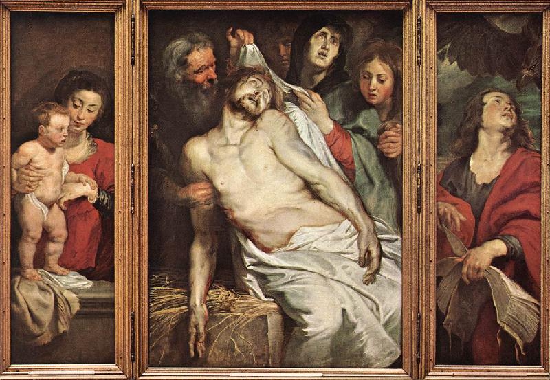 RUBENS, Pieter Pauwel Lamentation of Christ oil painting image